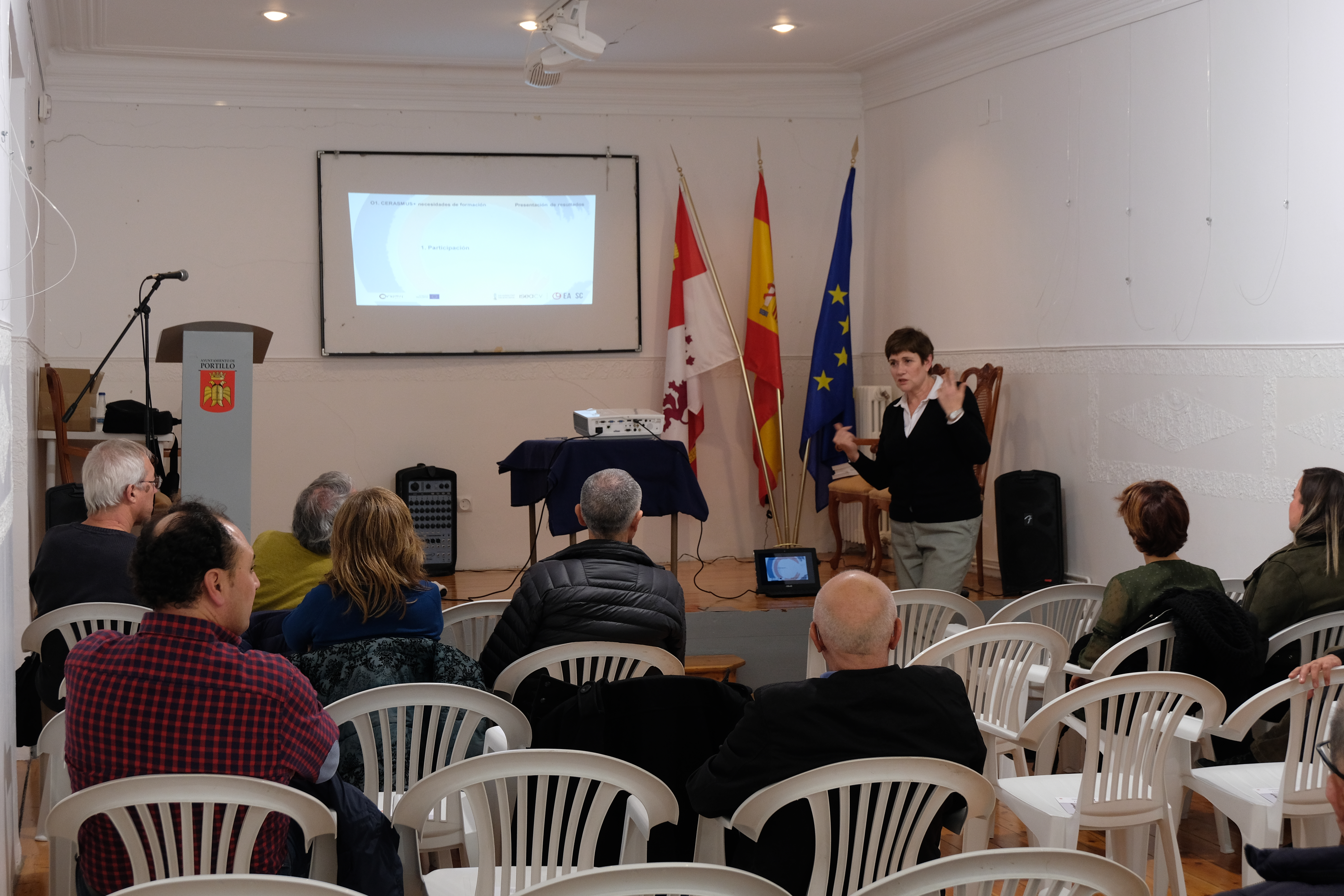 Presentation of the survey on the training needs in Valladolid